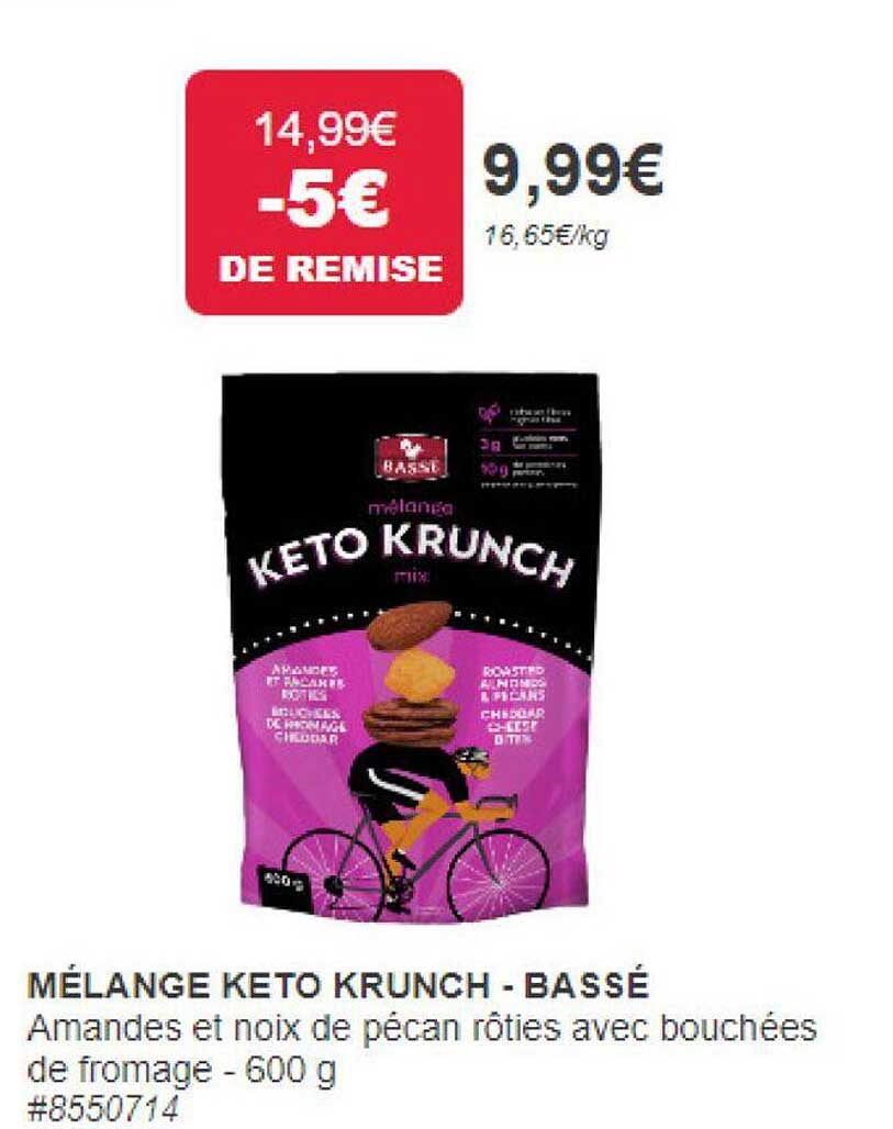 mélange keto krunch - bassé