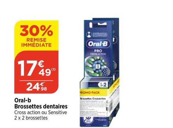 oral-b brossettes dentaires