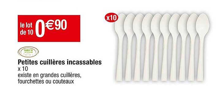 petites cuilleres incassables