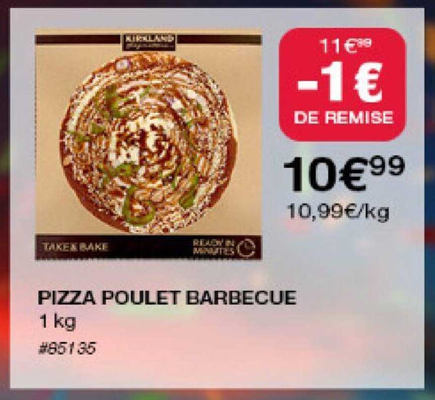 Pizza Poulet Barbecue