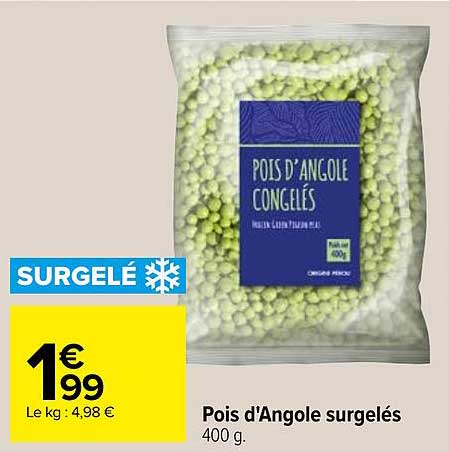 Pois D'angole Surgeles