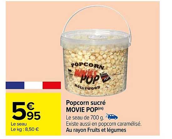 popcorn sucré movie pop