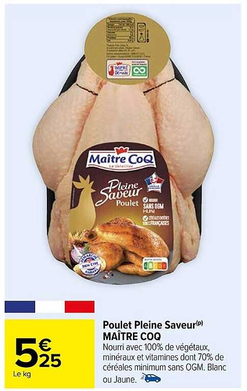Poulet Pleine Saveur Maitre Coq