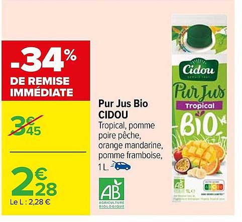 Pur Jus Bio Cidou