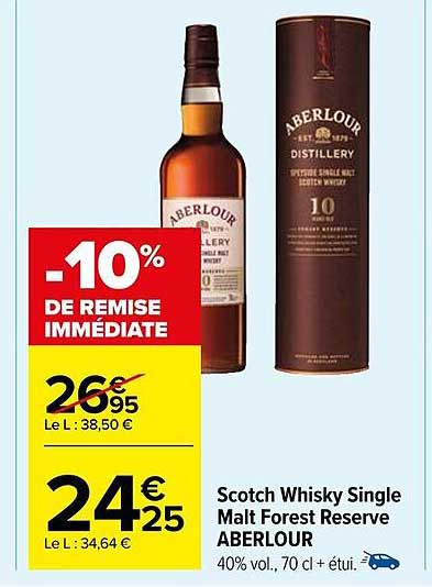 scotch whisky single malt forest reserve aberlour