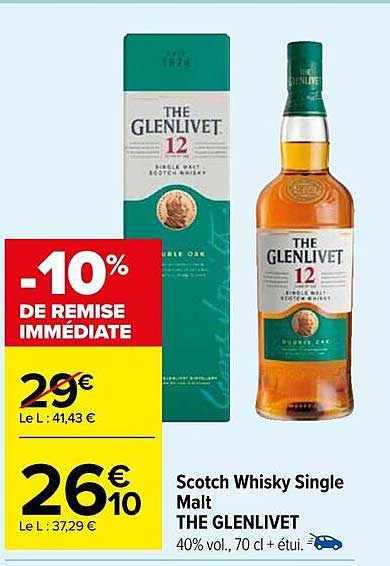 scotch whisky single malt the glenlivet