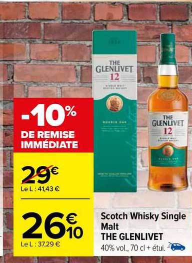scotch whisky single malt the glenlivet