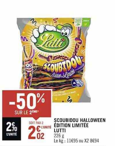 Scoubidou Halloween édition Limitée Lutti