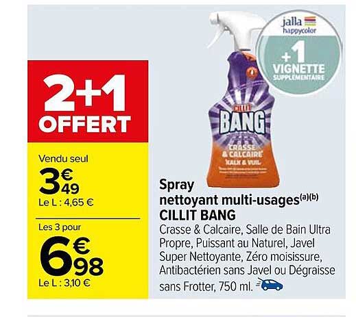 spray nettoyant multi-usages cillit bang