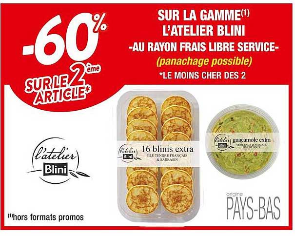 sur la gamme l'atelier blini