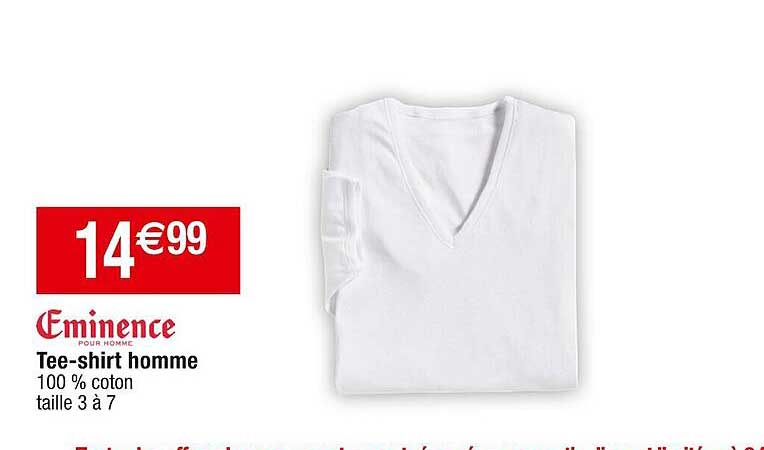 tee-shirt homme eminence