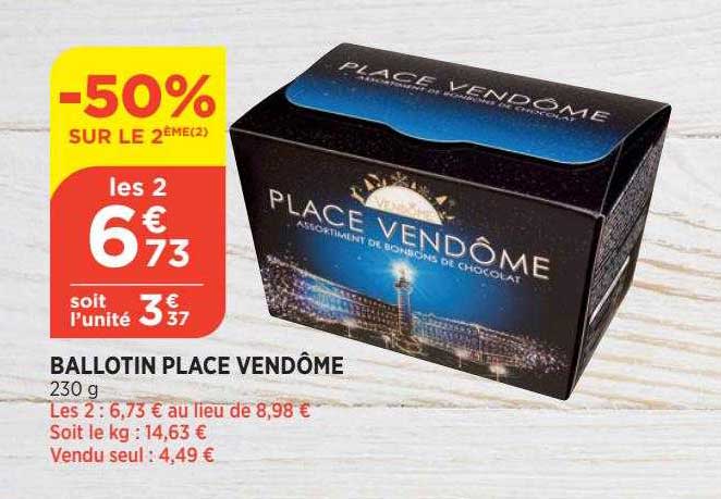 ballotin place vendôme