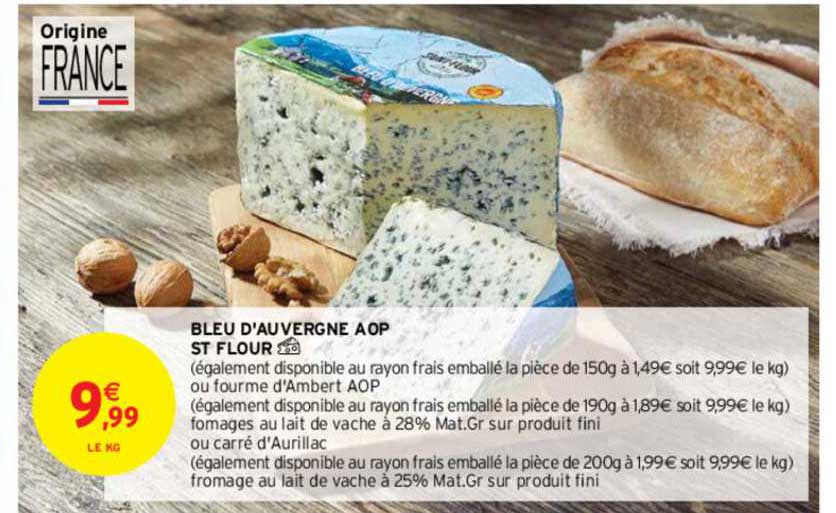 Bleu D'auvergne Aop Saint Flour