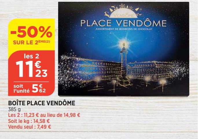 boîte place vendôme