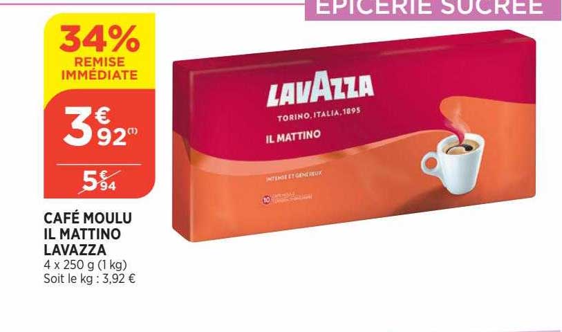 Café Moulu Il Mattino Lavazza