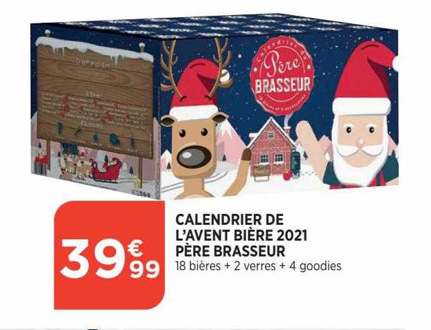 calendrier de l'avent bière 2021 père brasseur