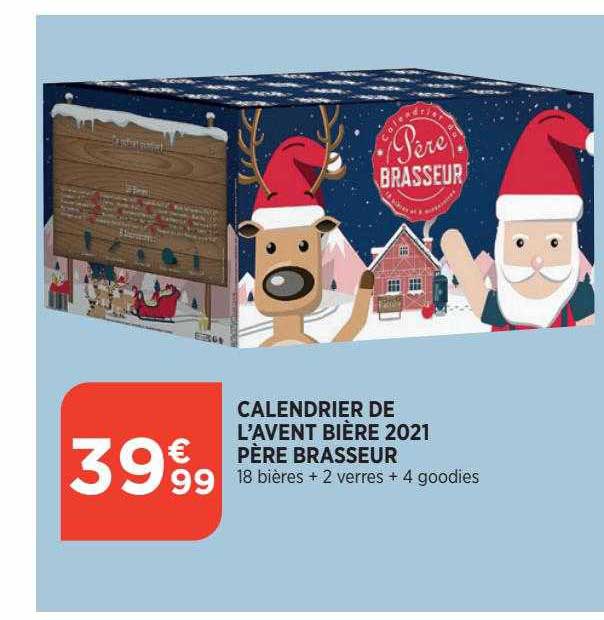 Calendrier De L'avent Bière 2021 Père Brasseur