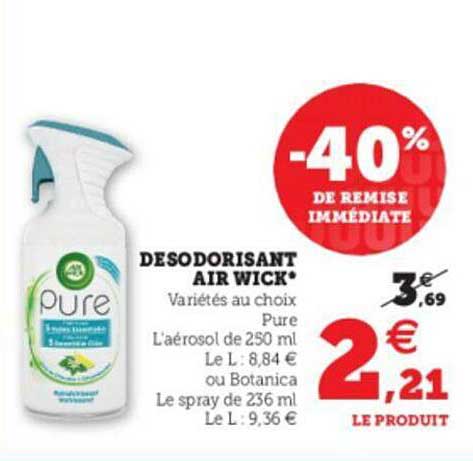 Désodorisant Air Wick