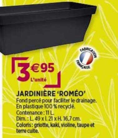 jardinière "roméo"