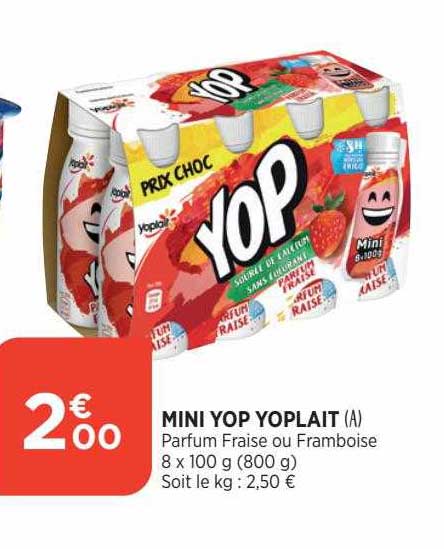 Mini Yop Yoplait