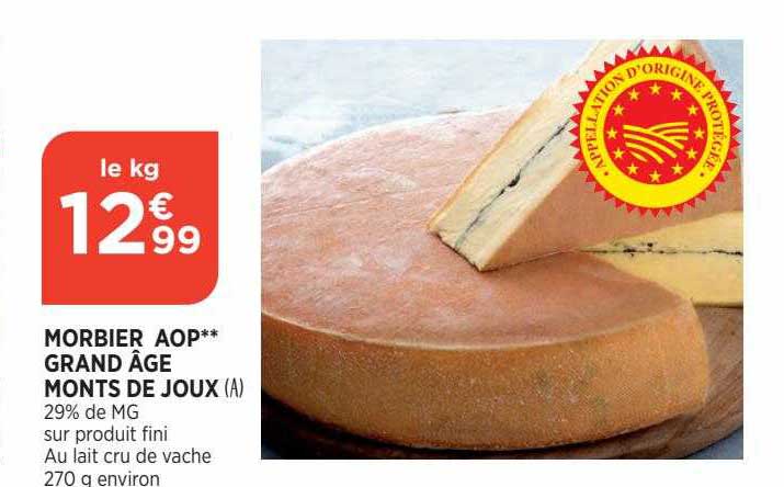 Morbier Aop Grand âge Monts De Joux