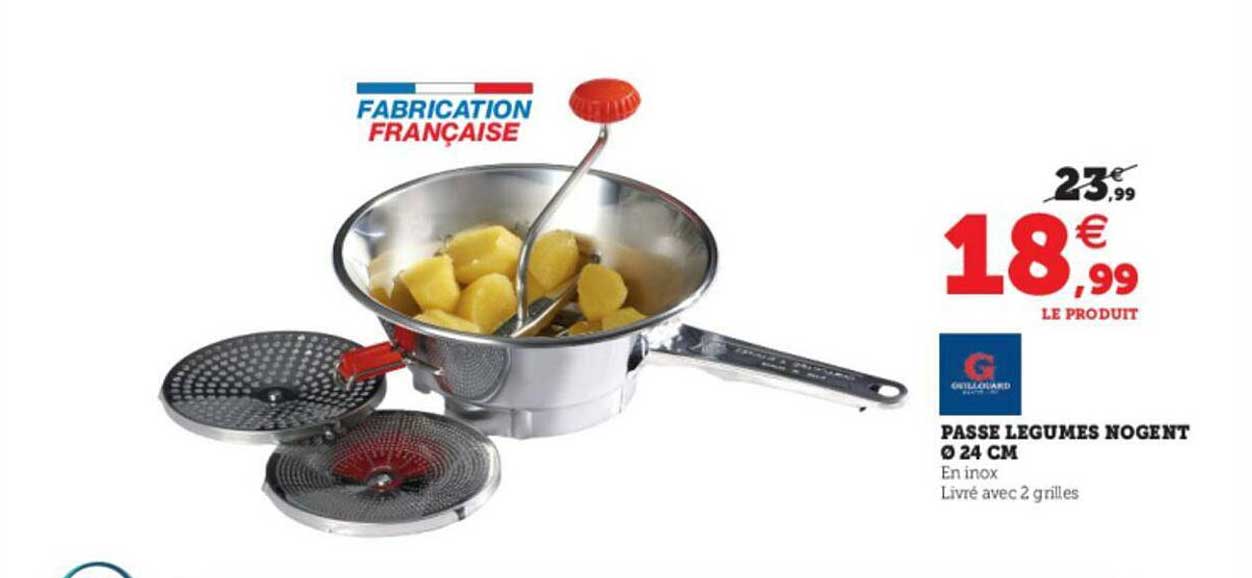 passe légumes nogent ø24 cm
