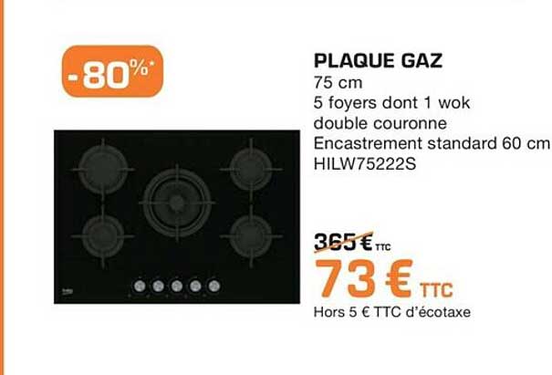 Plaque Gaz
