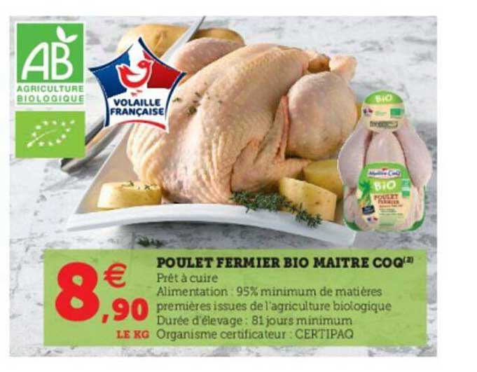 poulet fermier bio maître coq