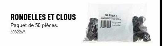 rondelles et clous