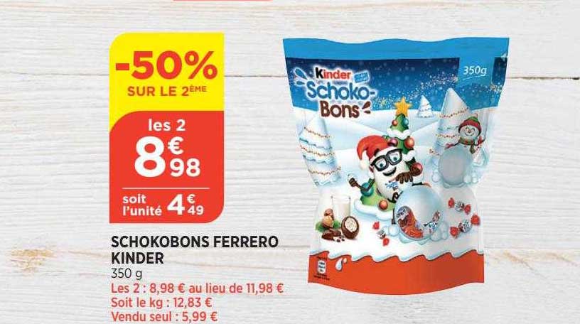 Schokobons Ferrero Kinder