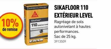 sikafloor 110 extérieur level