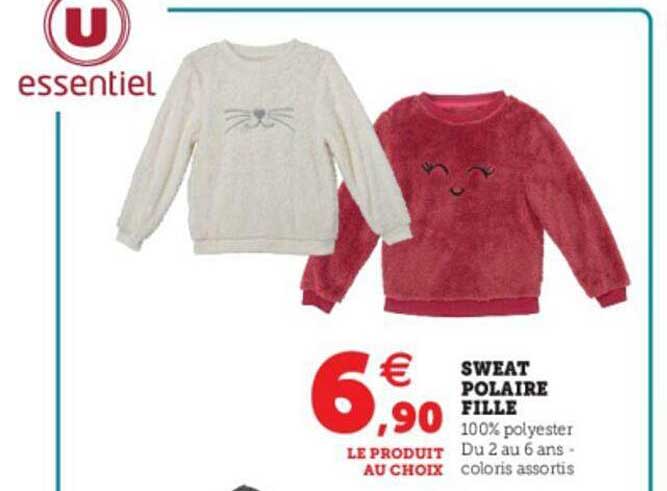 Sweat Polaire Fille