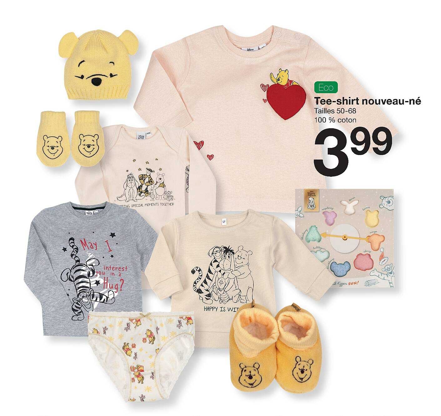 tee-shirt nouveau-né