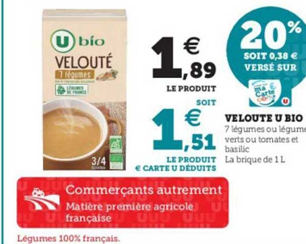 Velouté U Bio