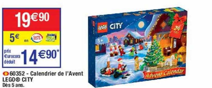 60352 - calendrier de l'avent lego city