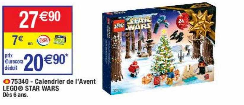 75340 - calendrier de l'avent lego star wars