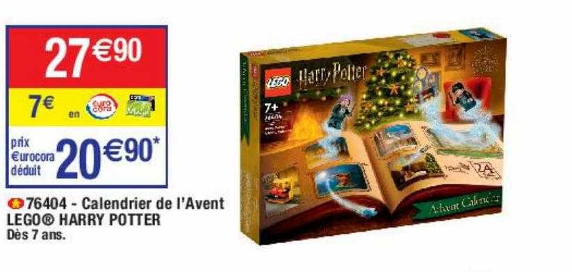 76404 - calendrier de l'avent lego harry potter