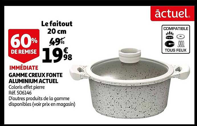 actuel gamme creux fonte aluminium