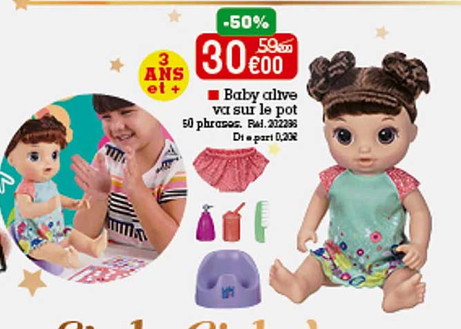 baby alive vas sur le pot