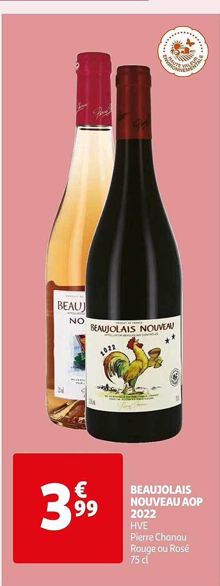 beaujolais nouveau aop 2022