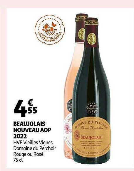 beaujolais nouveau aop 2022