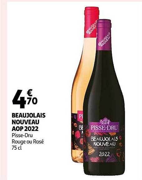 beaujolais nouveau aop 2022