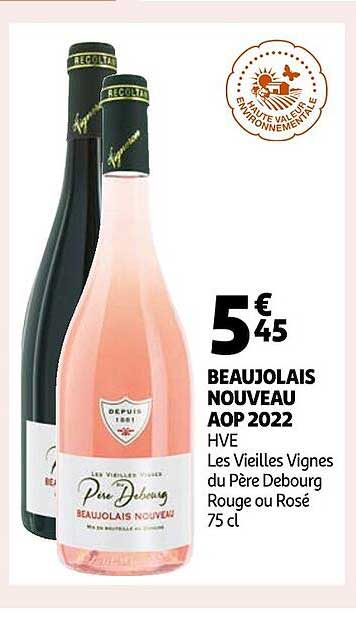 beaujolais nouveau aop 2022