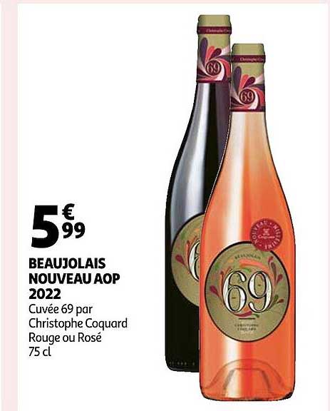 beaujolais nouveau aop 2022