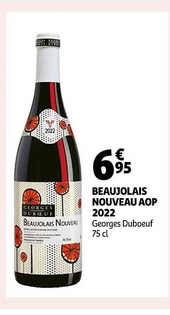 beaujolais nouveau aop 2022