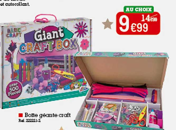 Boîte Géante Craft