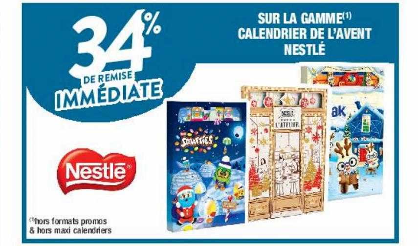 Calendrier De L'avent Nestlé