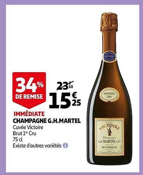 champagne gh martel