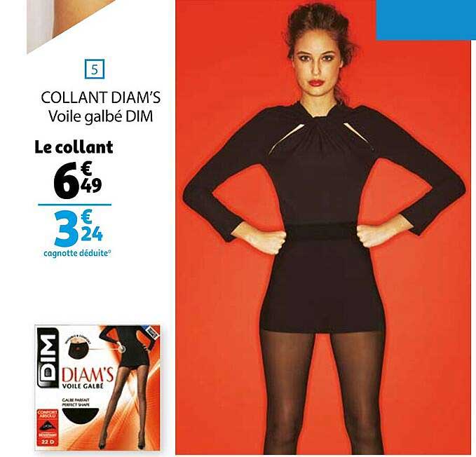 collant diam's voile galbé dim