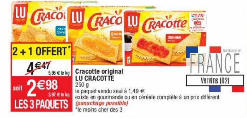 Cracotte Original Lu Cracotte